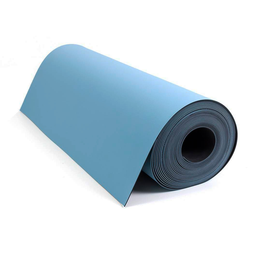 ESD Table mat roll blue pvc AES rew